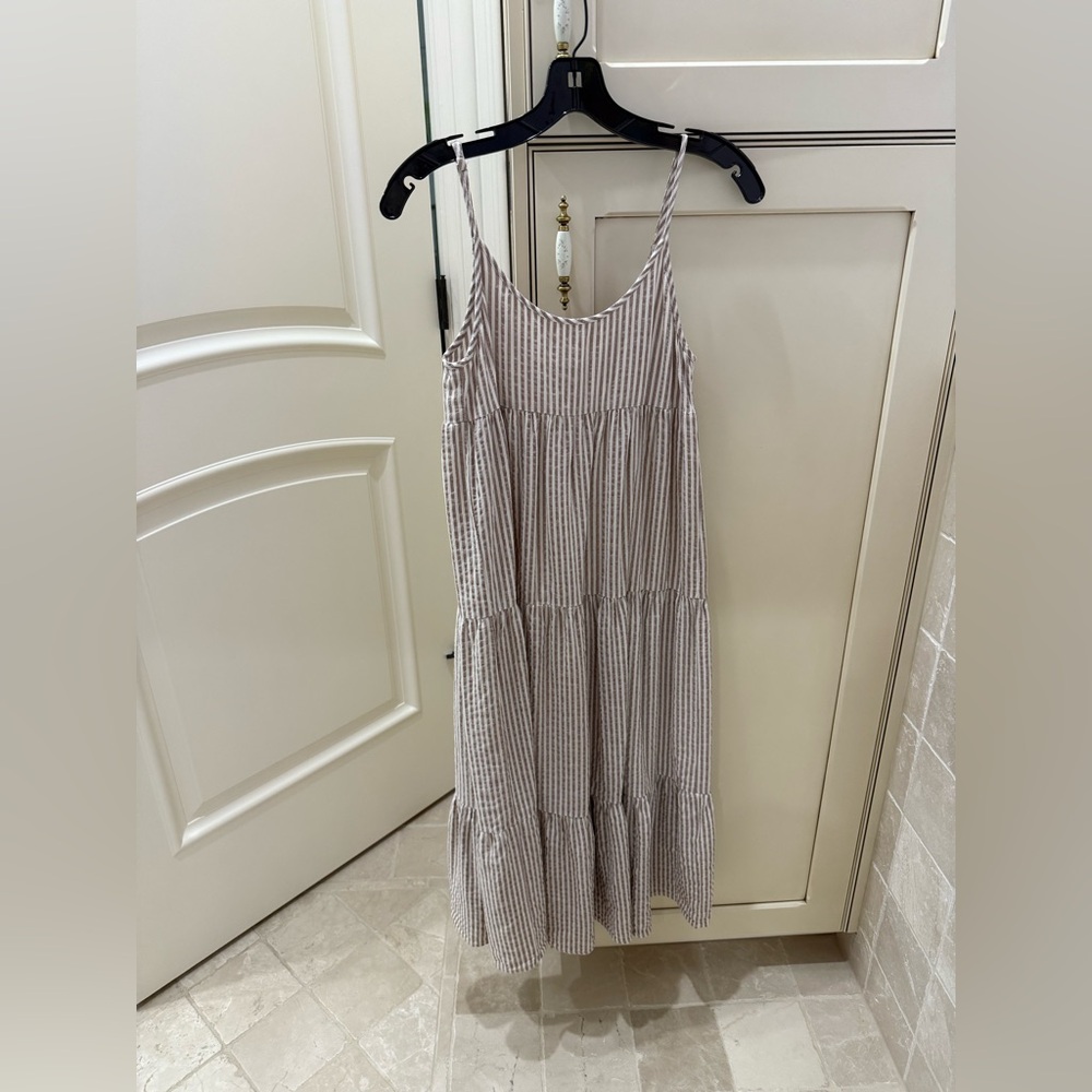 Cotton On striped maxi dress size xs, perfect condition